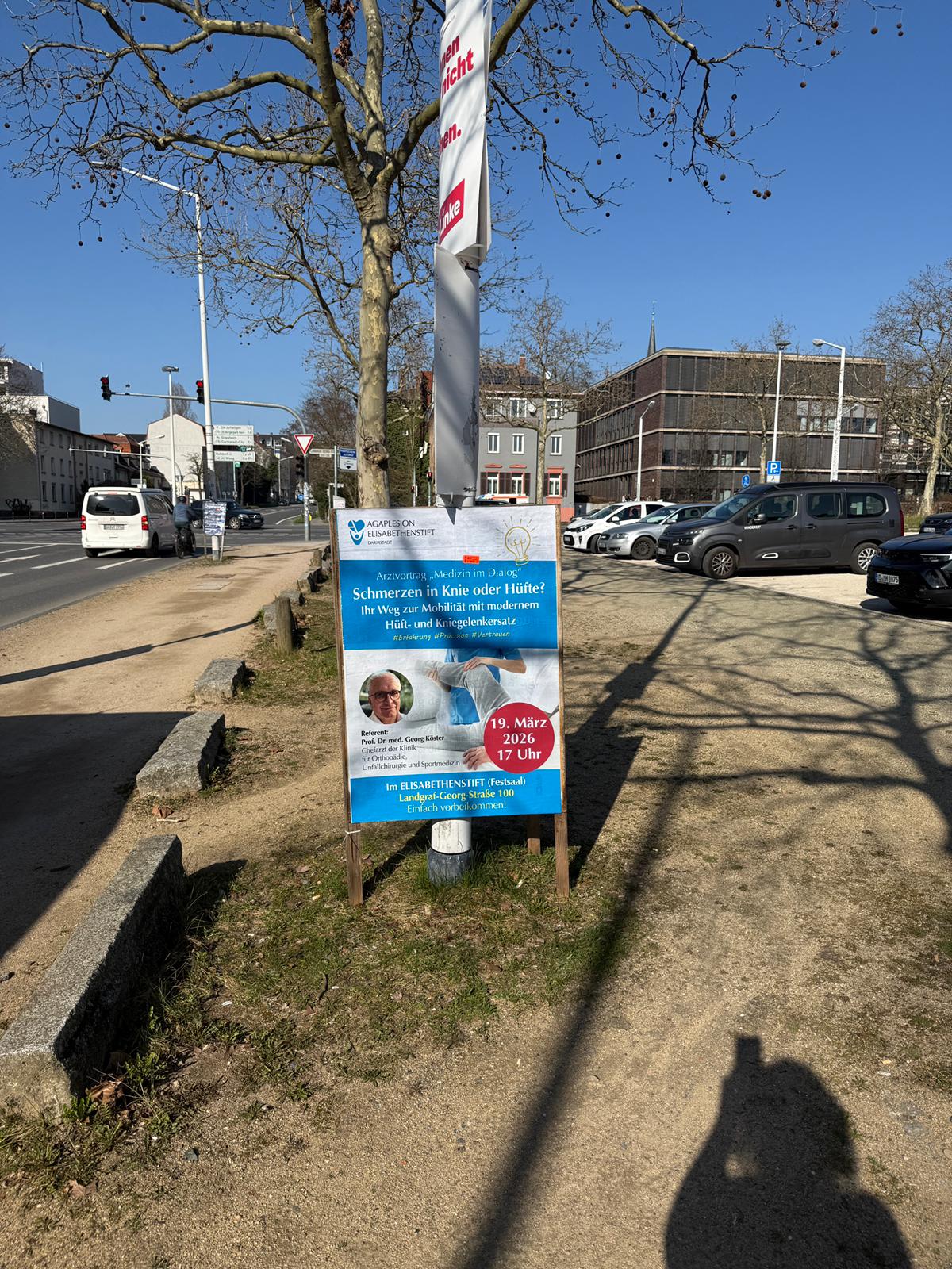 Agaplesion Elisabethenstift Darmstadt - DIN A0 Plakatwerbung - Plakat 2