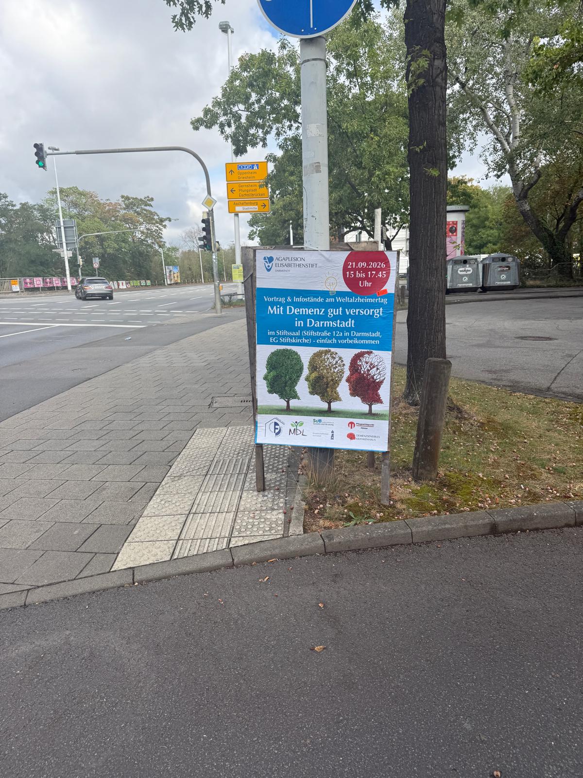 Agaplesion Elisabethenstift Darmstadt - DIN A0 Plakatwerbung - Plakat 2