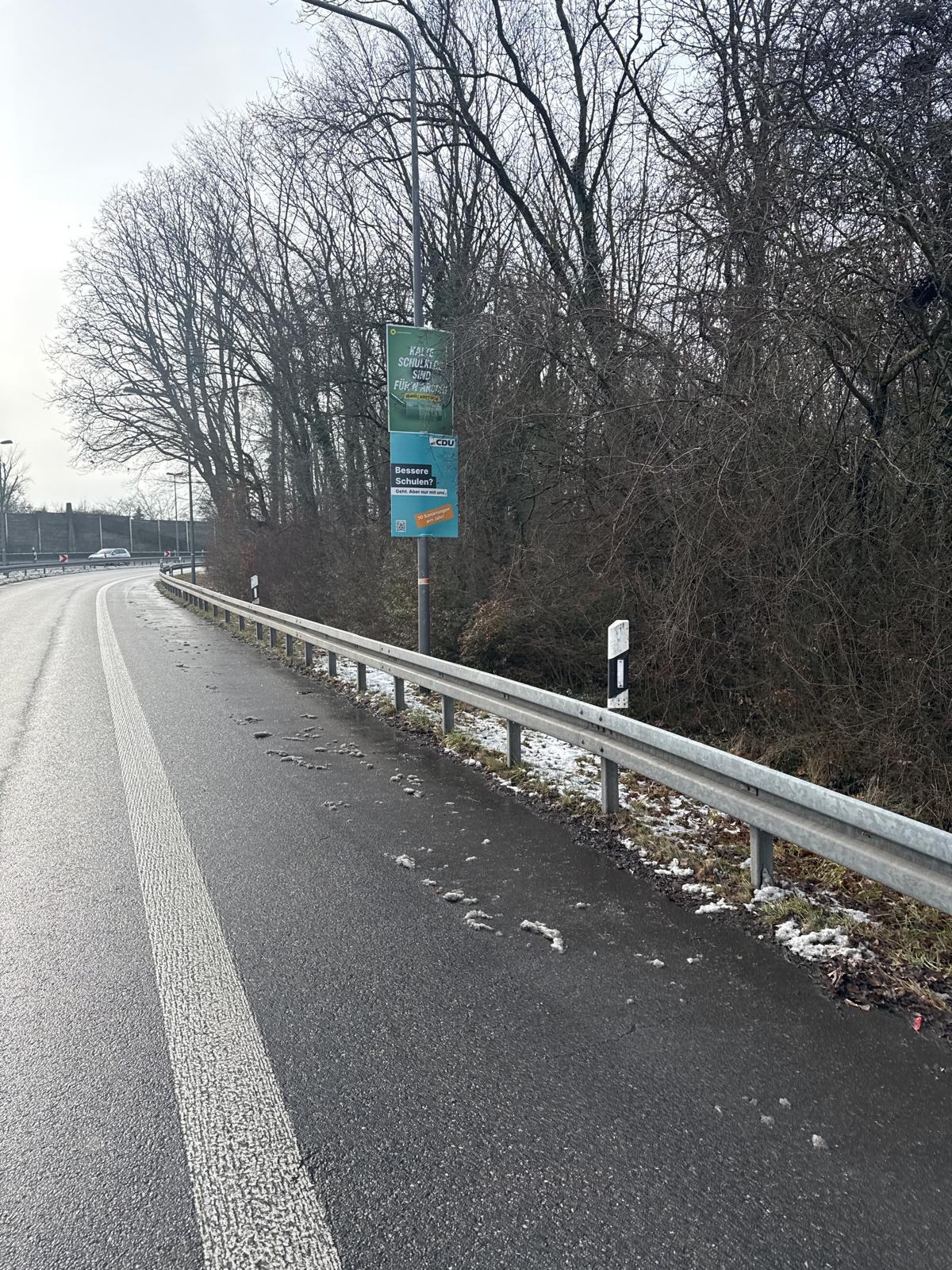 CDU Frankfurt - Plakatwerbung - DIN A0 Hohlkammerplakat 4