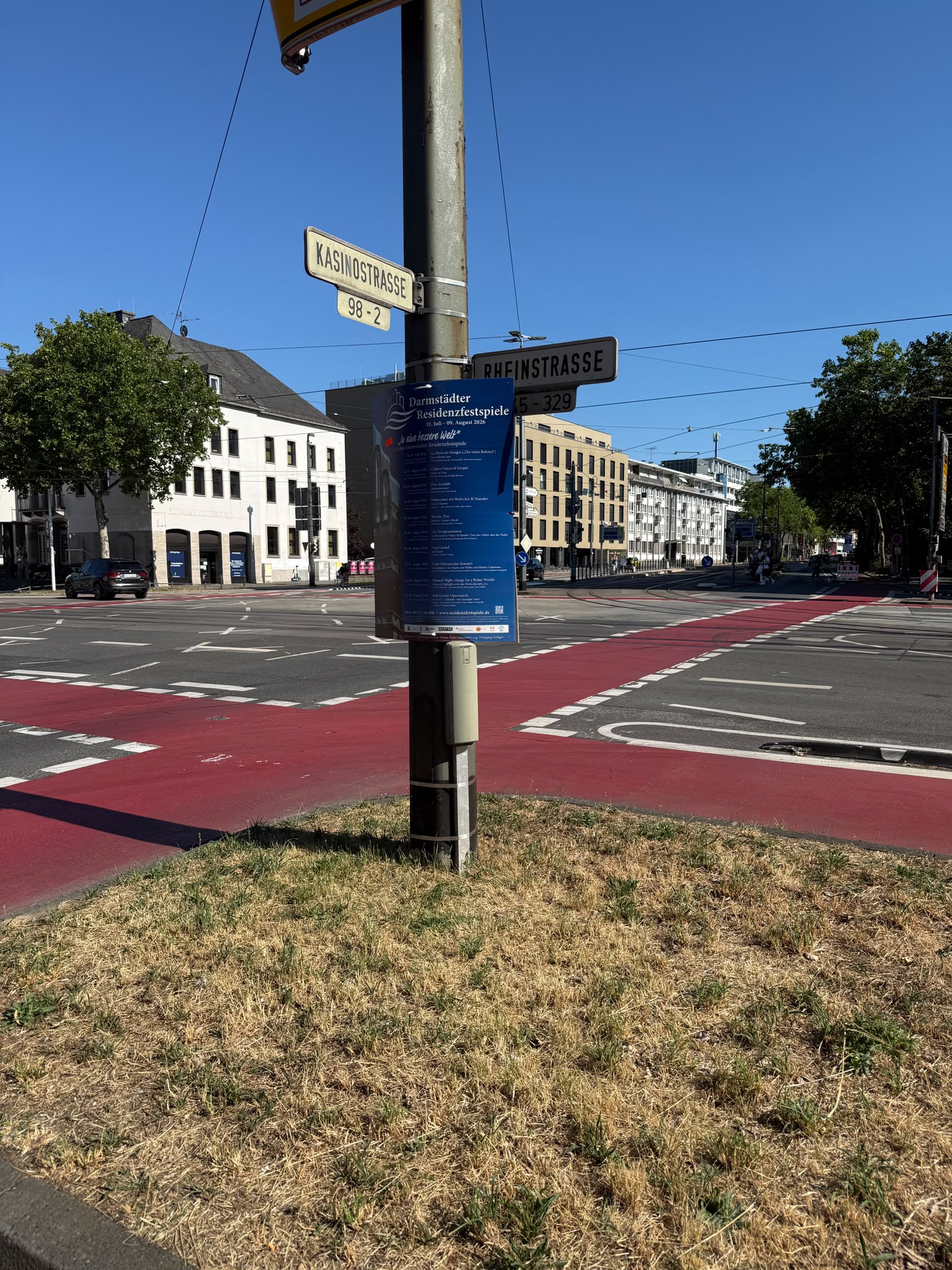 Darmstädter Residenzfestspiele - DIN A0 Plakatwerbung - Plakat 2