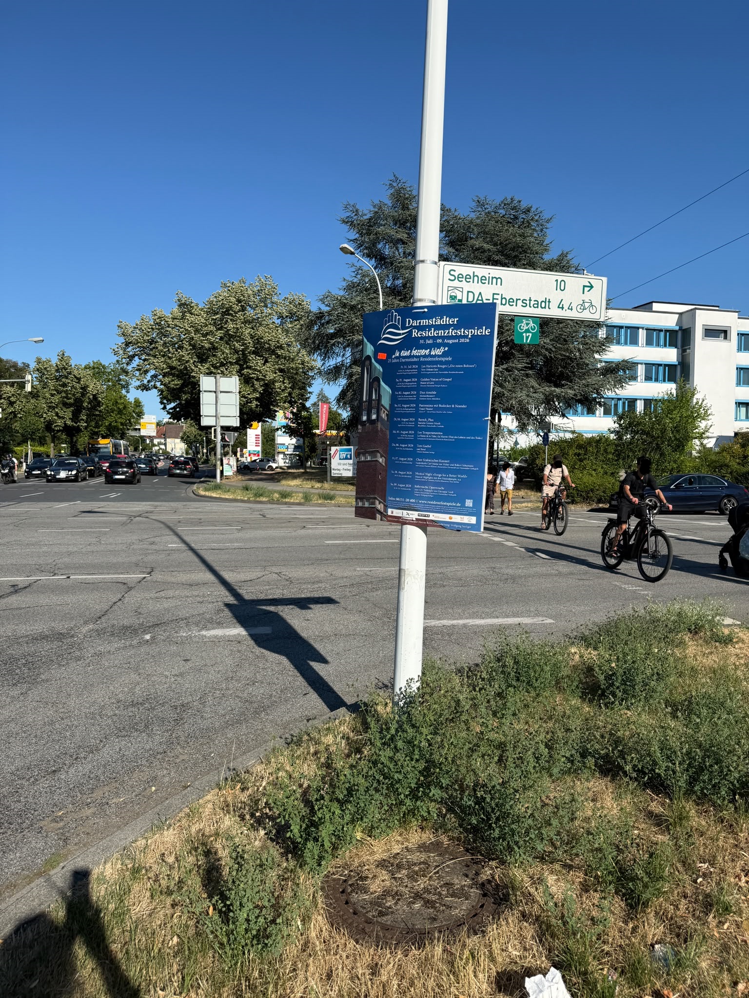 Darmstädter Residenzfestspiele - DIN A0 Plakatwerbung - Plakat 3