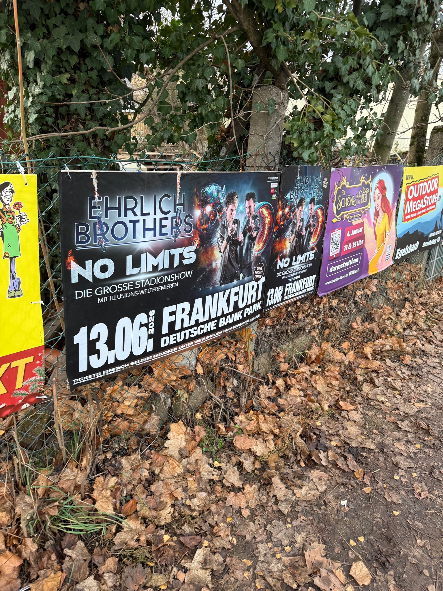 Ehrlich Brothers - Plakatwerbung - DIN A0 & DIN A1 Plakate - 2