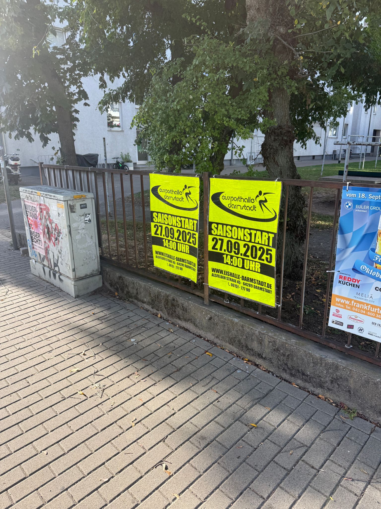 Eissporthalle Darmstadt - DIN A1 Plakat 1