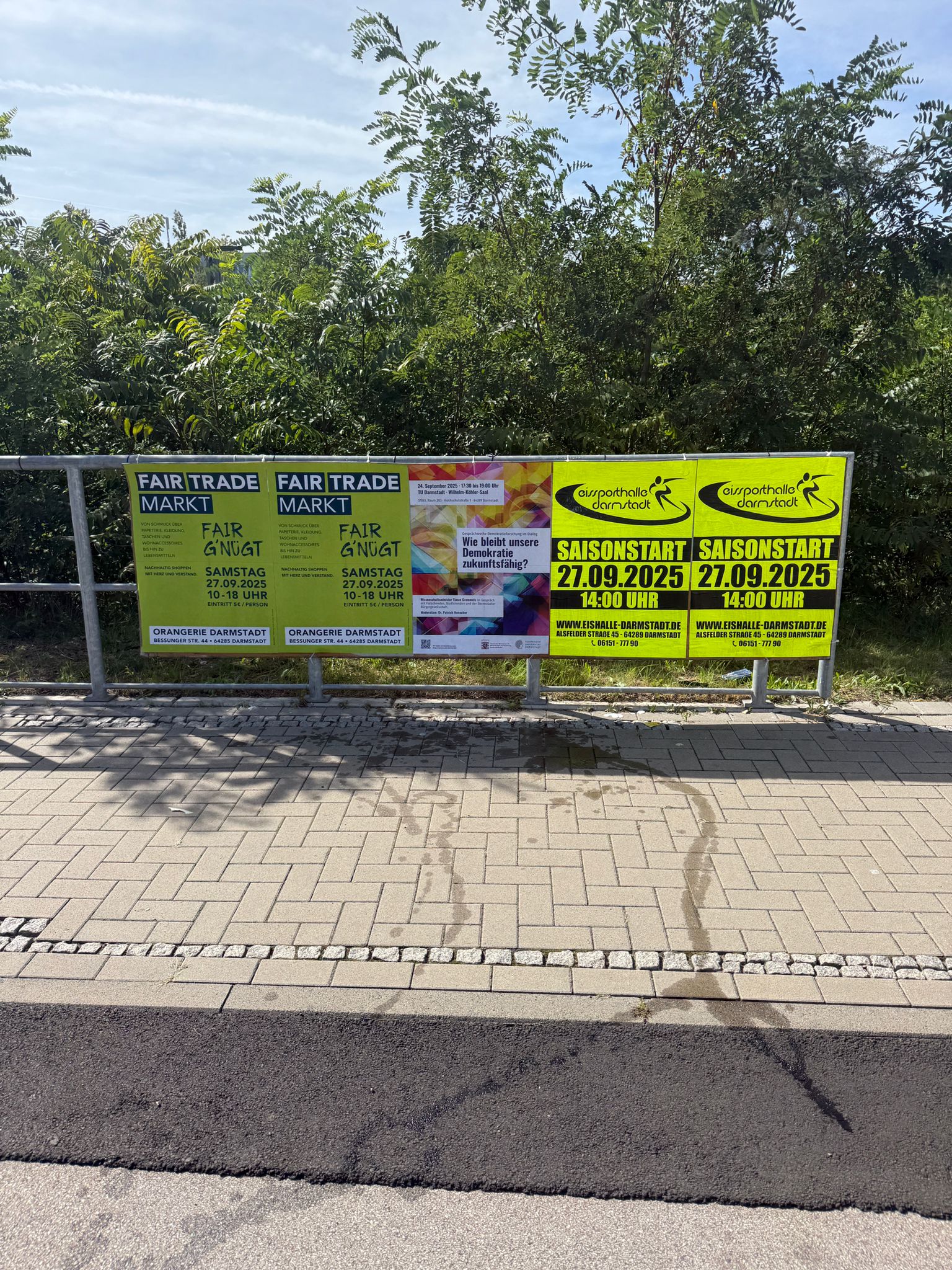 Eissporthalle Darmstadt - DIN A1 Plakat 2