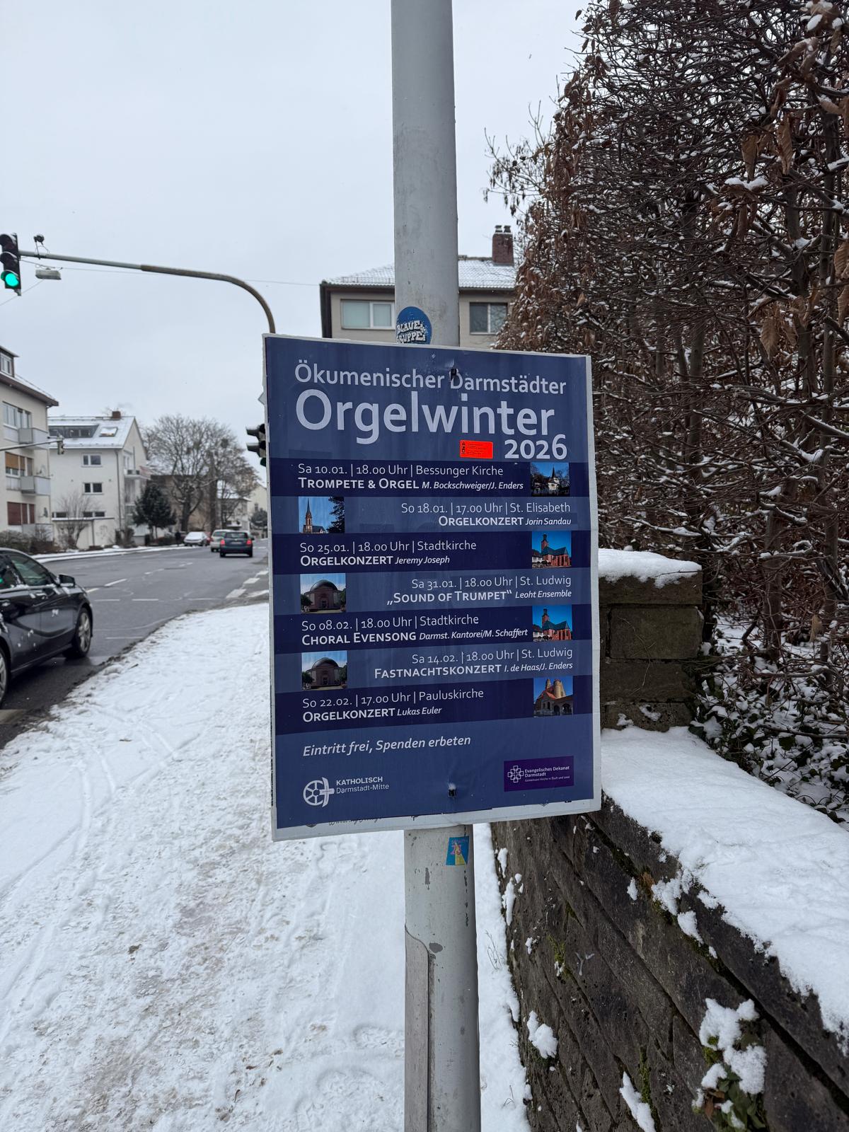 Evangelisches Dekanat Darmstadt - Plakatwerbung - DIN A1 Plakat - 1