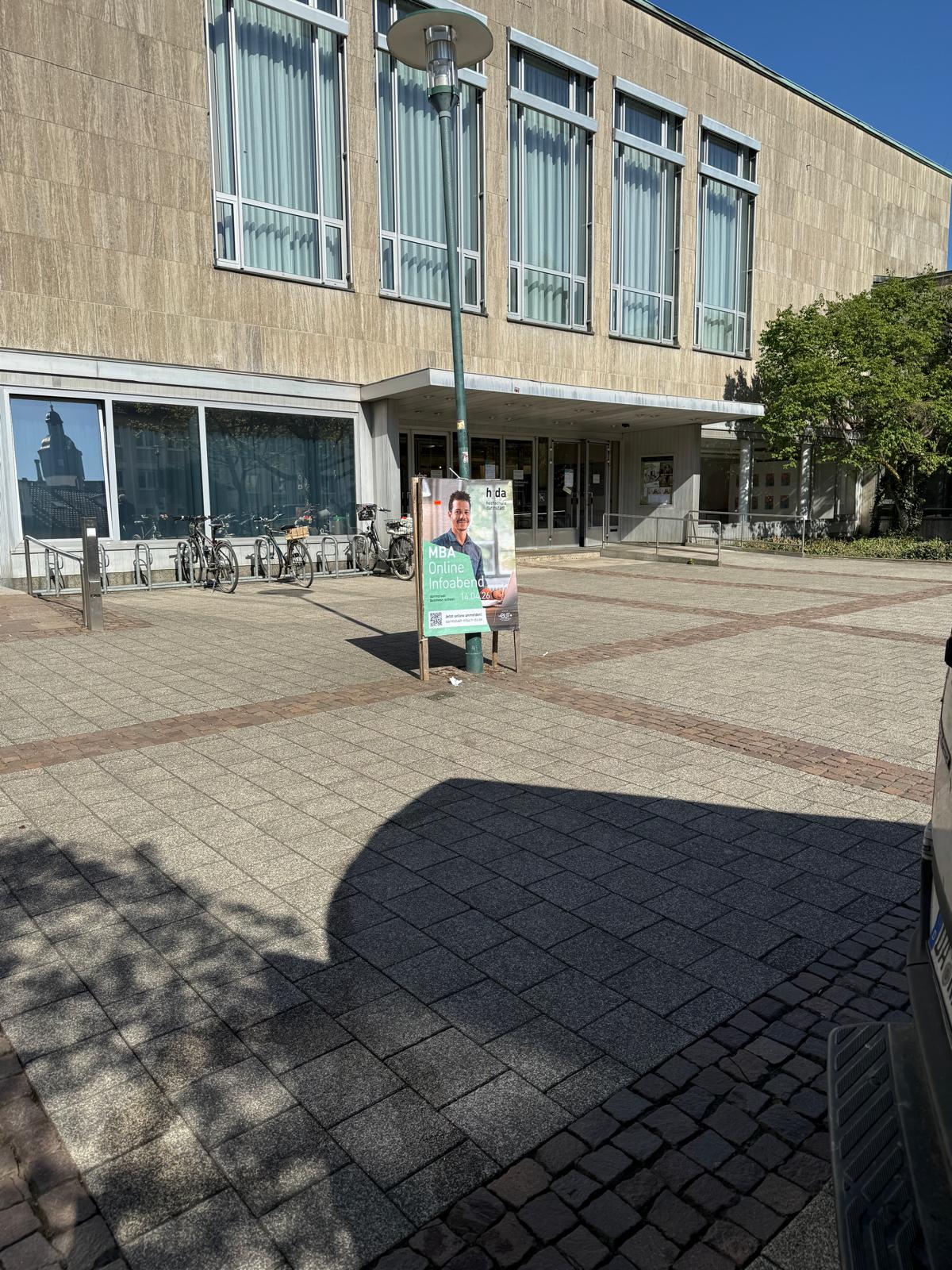 Hochschule Darmstadt - DIN A0 Plakatwerbung - Plakat 1