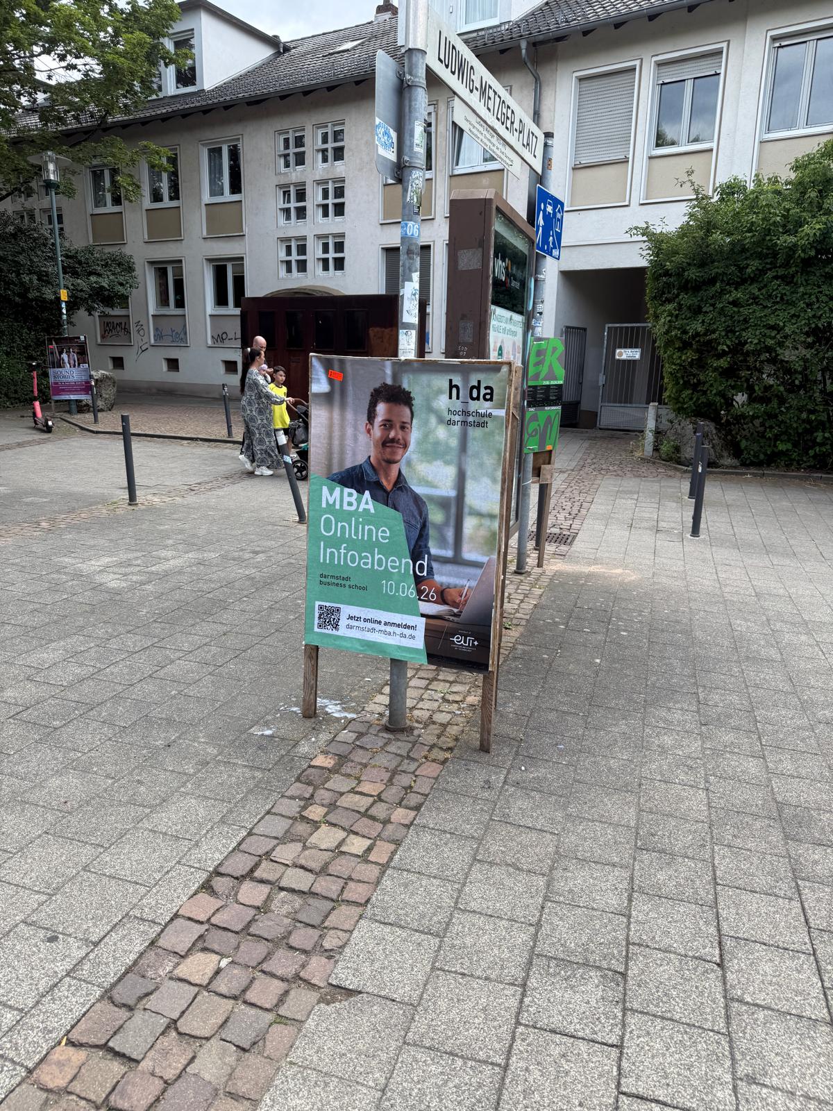 Hochschule Darmstadt - DIN A0 Plakatwerbung - Plakat 1