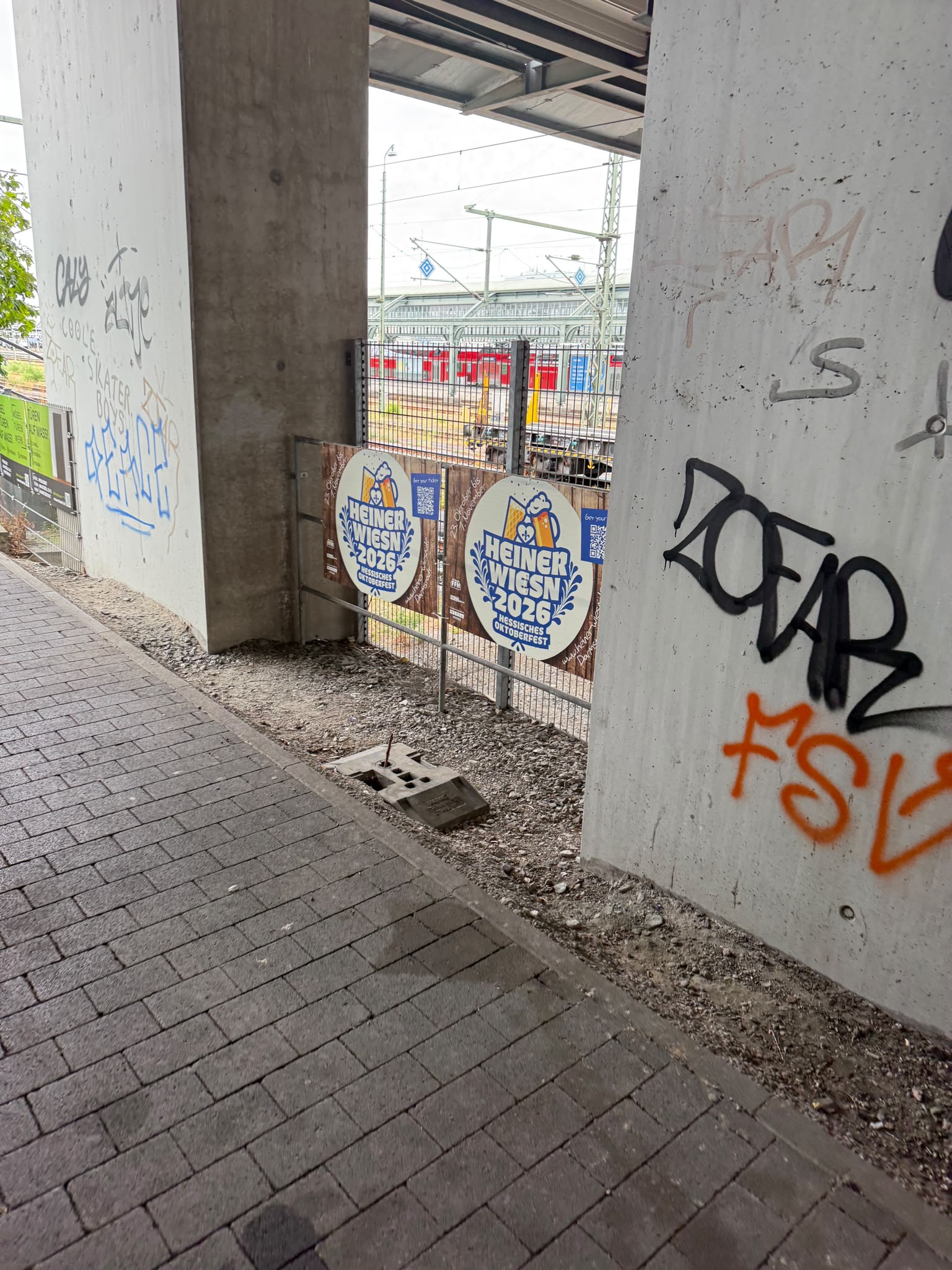 Heiner Wiesn Darmstadt - DIN A0 Plakatwerbung - Hohlkammerplakate 4