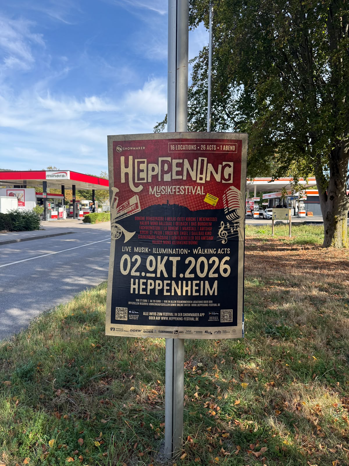 Heppening Heppenheim - DIN A0 Plakatwerbung - Plakat 1
