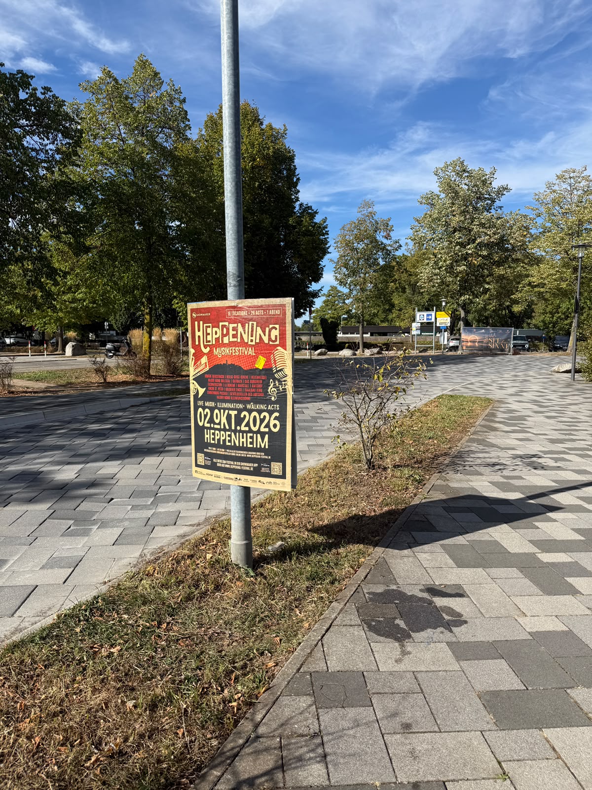 Heppening Heppenheim - DIN A0 Plakatwerbung - Plakat 2