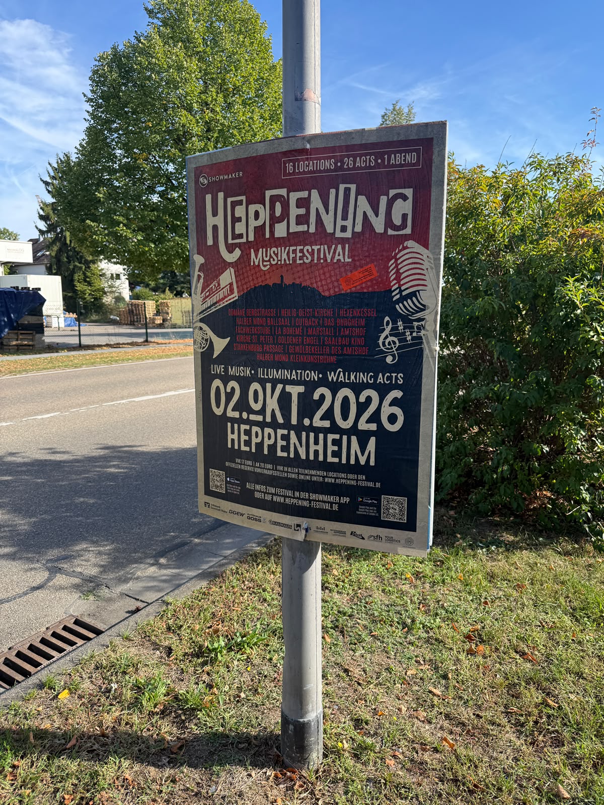 Heppening Heppenheim - DIN A0 Plakatwerbung - Plakat 3