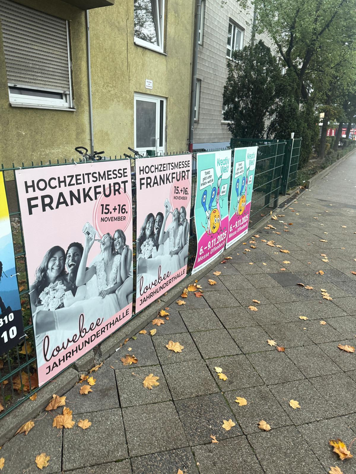 Hochzeitsmesse Frankfurt - DIN A0 Easyplate 1