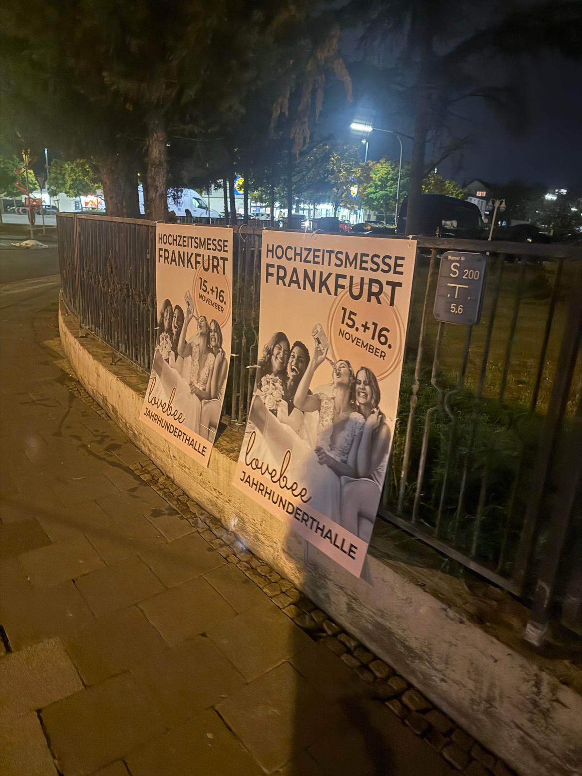 Hochzeitsmesse Frankfurt - DIN A0 Easyplate 2