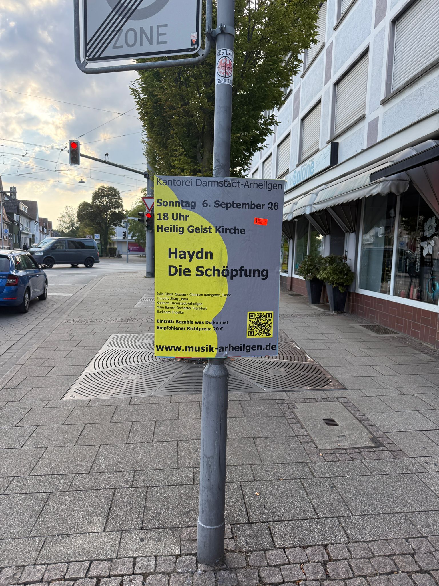 Kantorei Darmstadt-Arheilgen - DIN A0 Plakatwerbung - Plakat 2