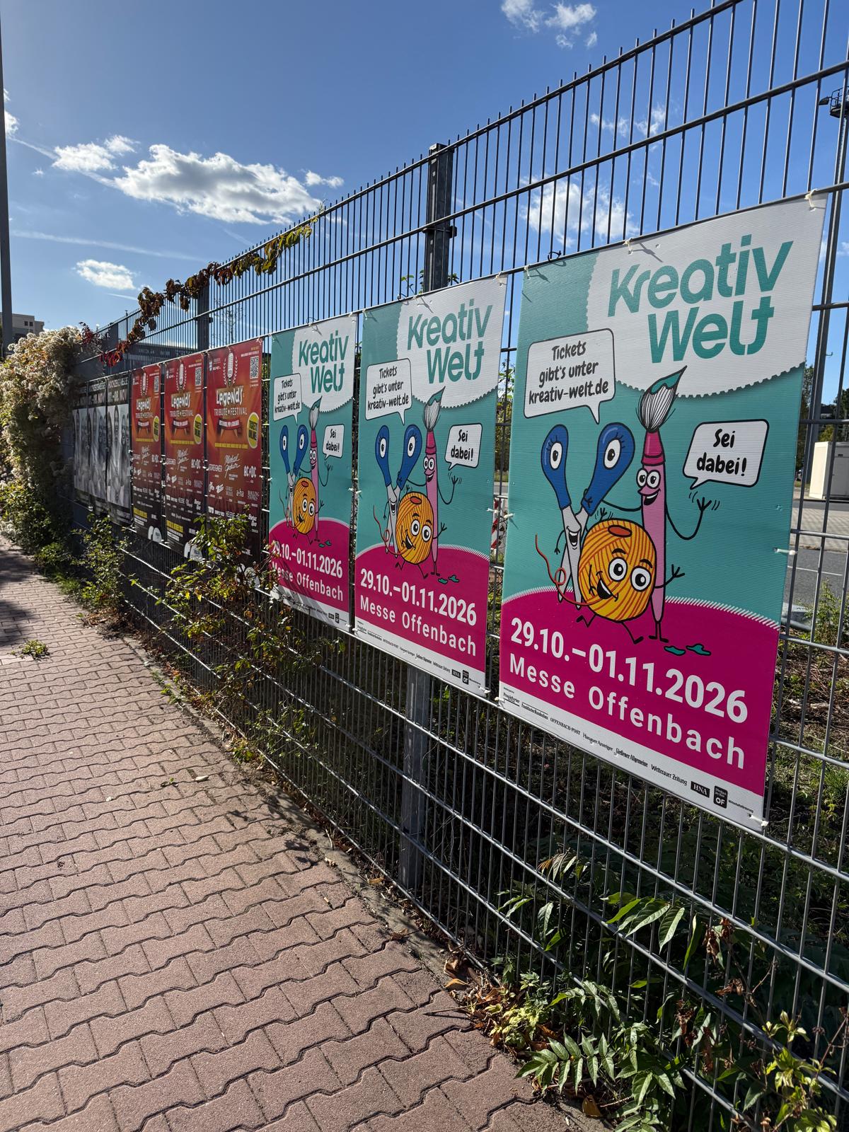 Kreativ Welt - DIN A0 Plakatwerbung - Easyplate 1