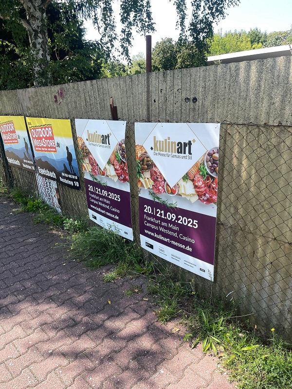 Kulinart Messe - Hohlkammerplakat 1