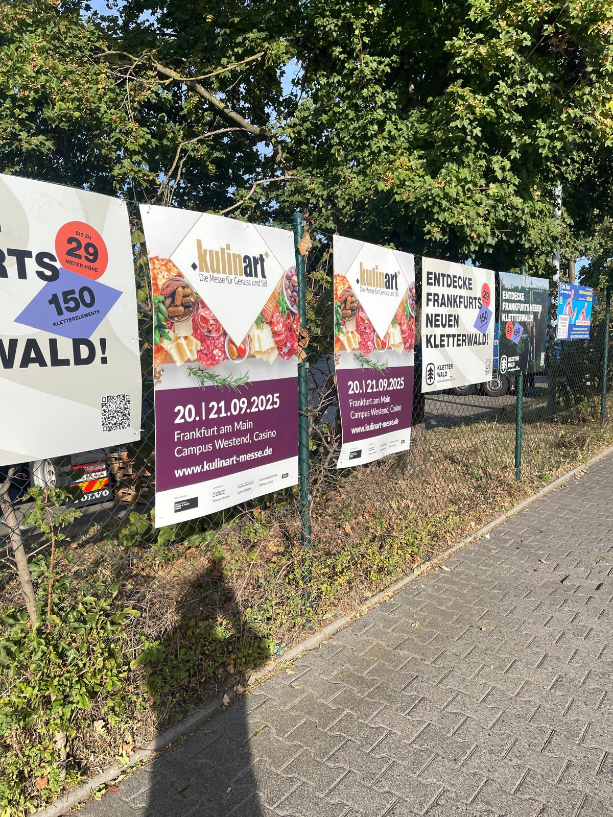 Kulinart Messe - Hohlkammerplakat 2