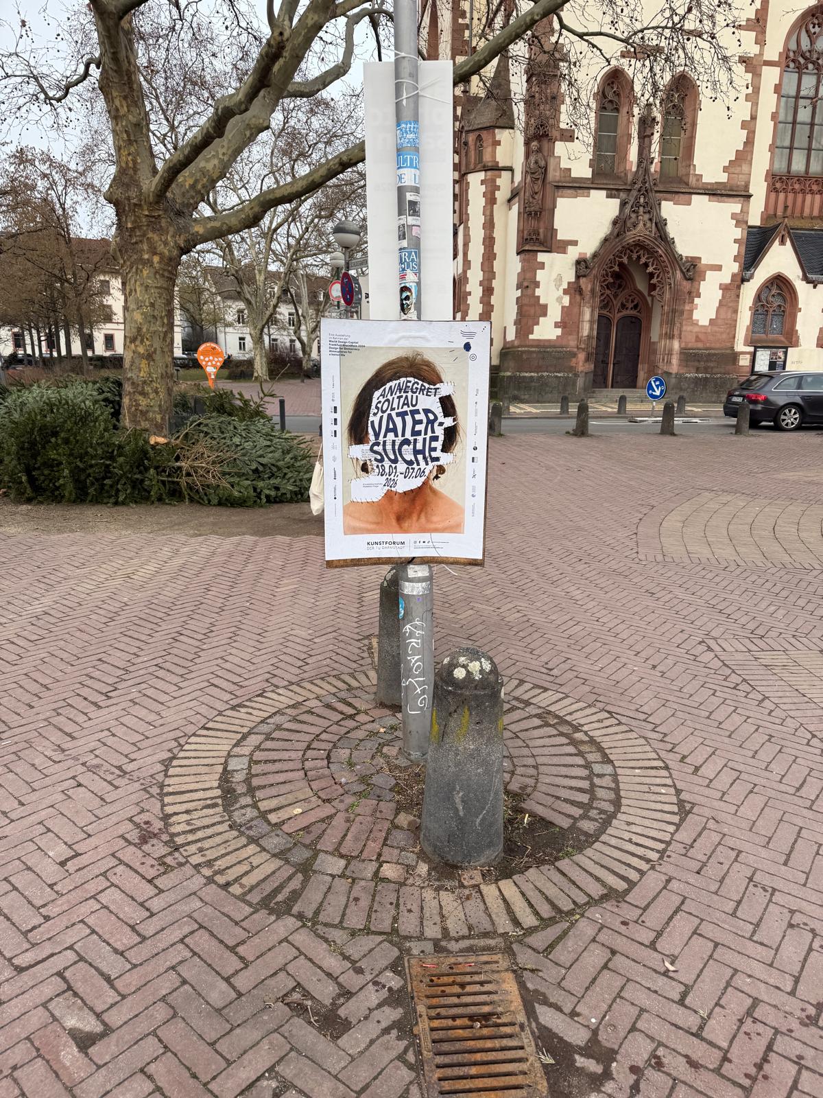 Kunstforum TU-darmstadt - Plakatwerbung - DIN A1-Plakat - 5