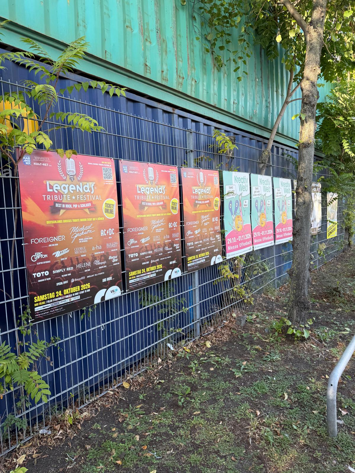 Legends Tribute Festival - DIN A0 Plakatwerbung - Easyplate 2