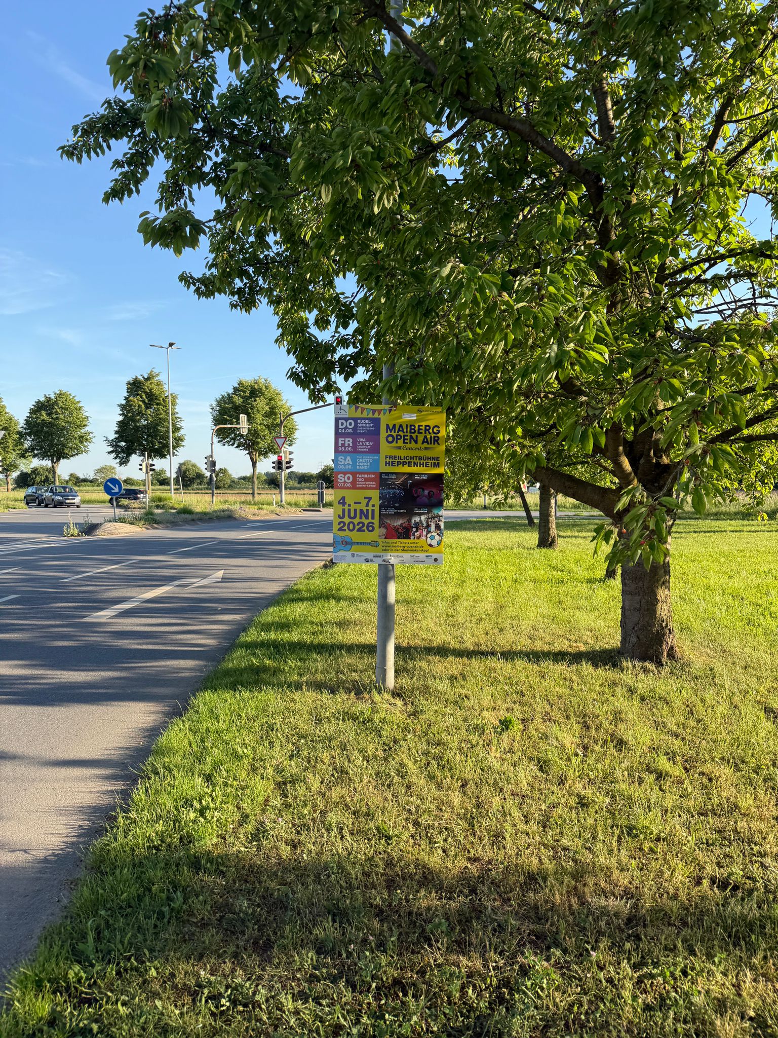 Maiberg Open Air - Heppenheim - DIN A0 Plakatwerbung - Plakat 3