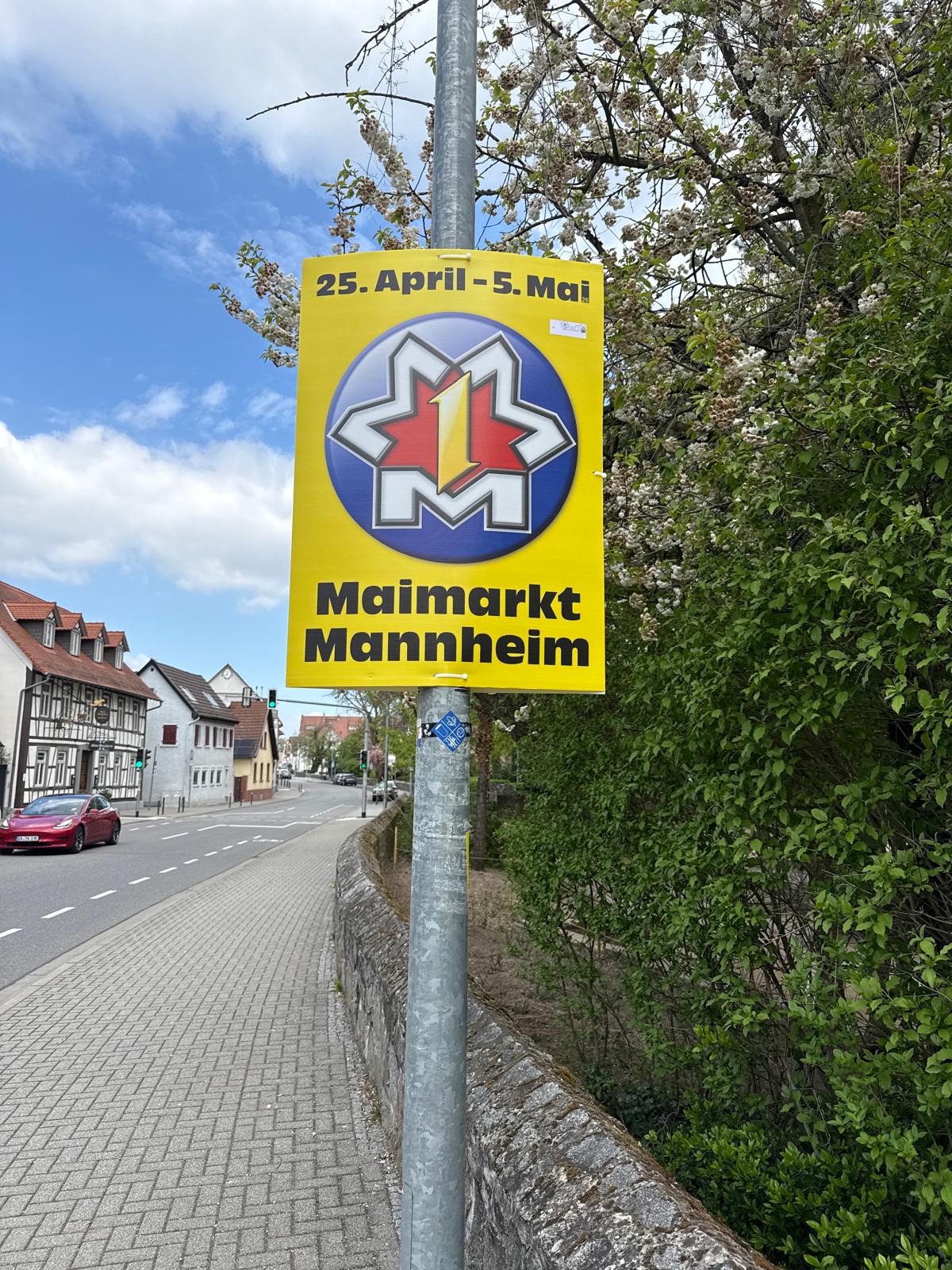Maimarkt Mannheim - Plakatwerbung - Plakat 1