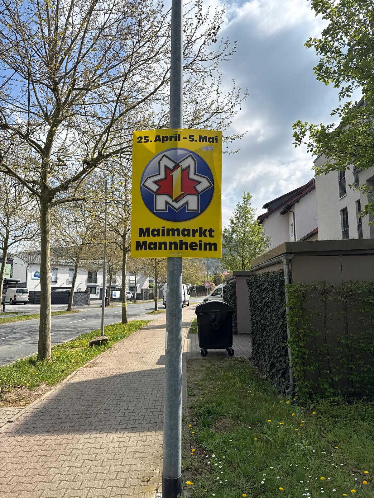 Maimarkt Mannheim - Plakatwerbung - Plakat 3
