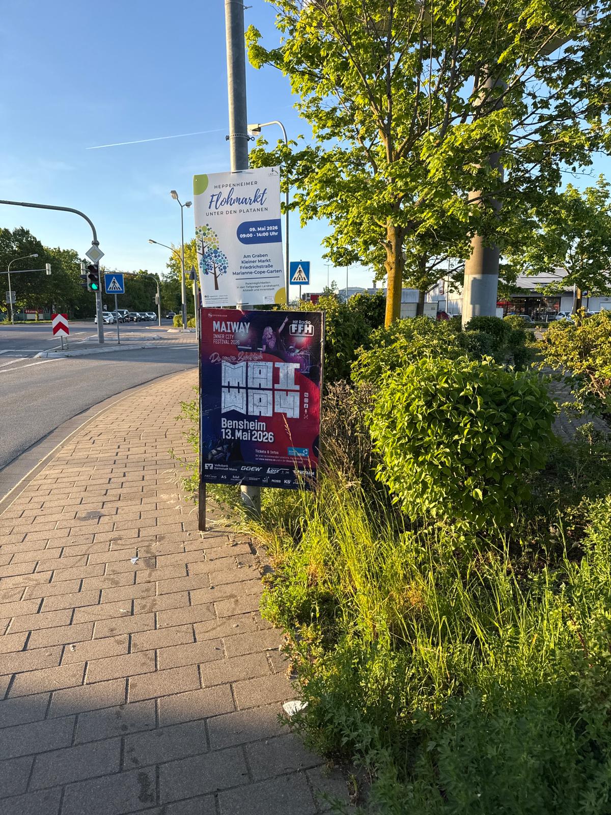 MAYWAY Bensheim - DIN A0 Plakatwerbung - Plakat 2