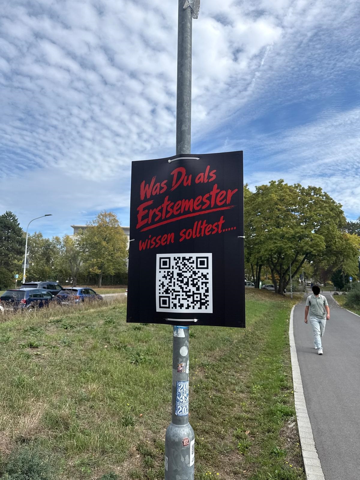maronsynergie - Erstsemester Darmstadt - DIN A1 Plakatwerbung - Plakat 1