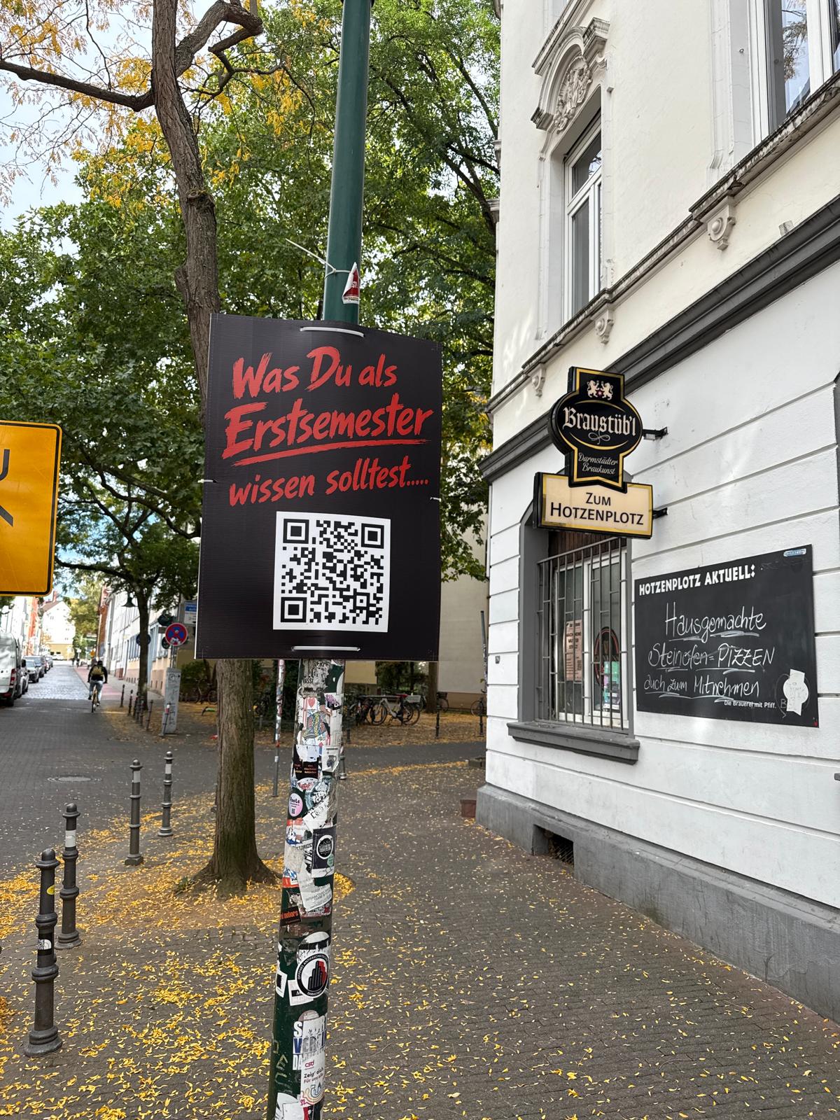maronsynergie - Erstsemester Darmstadt - DIN A1 Plakatwerbung - Plakat 2