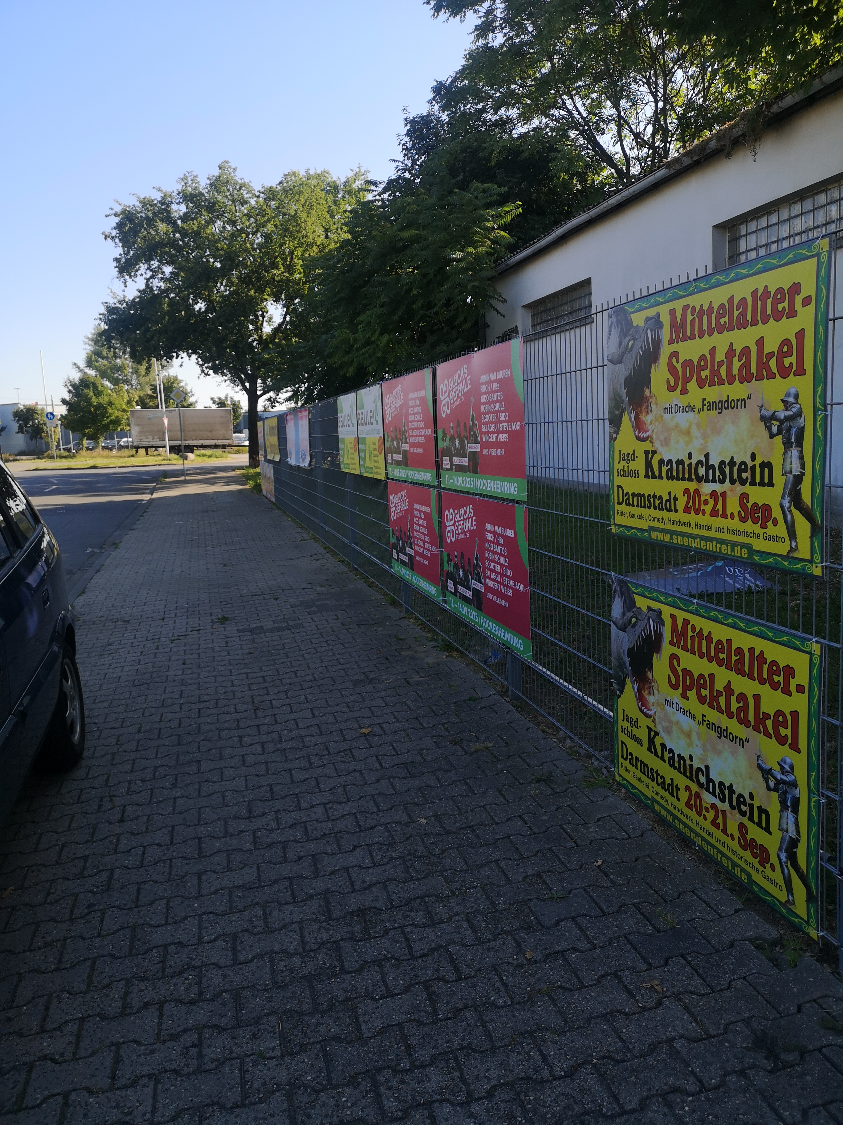 Mittelalterspektakel Darmstadt - Hohlkammerplakate 2