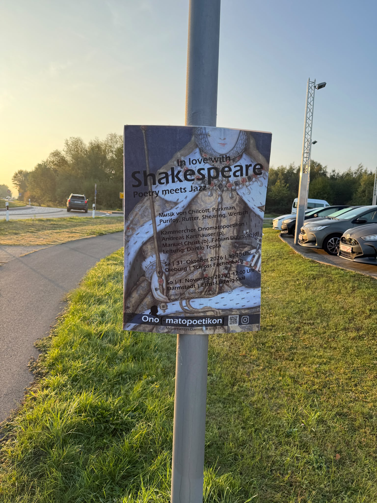 Mozartverein Darmstadt - DIN A0 Plakatwerbung - Plakat 1