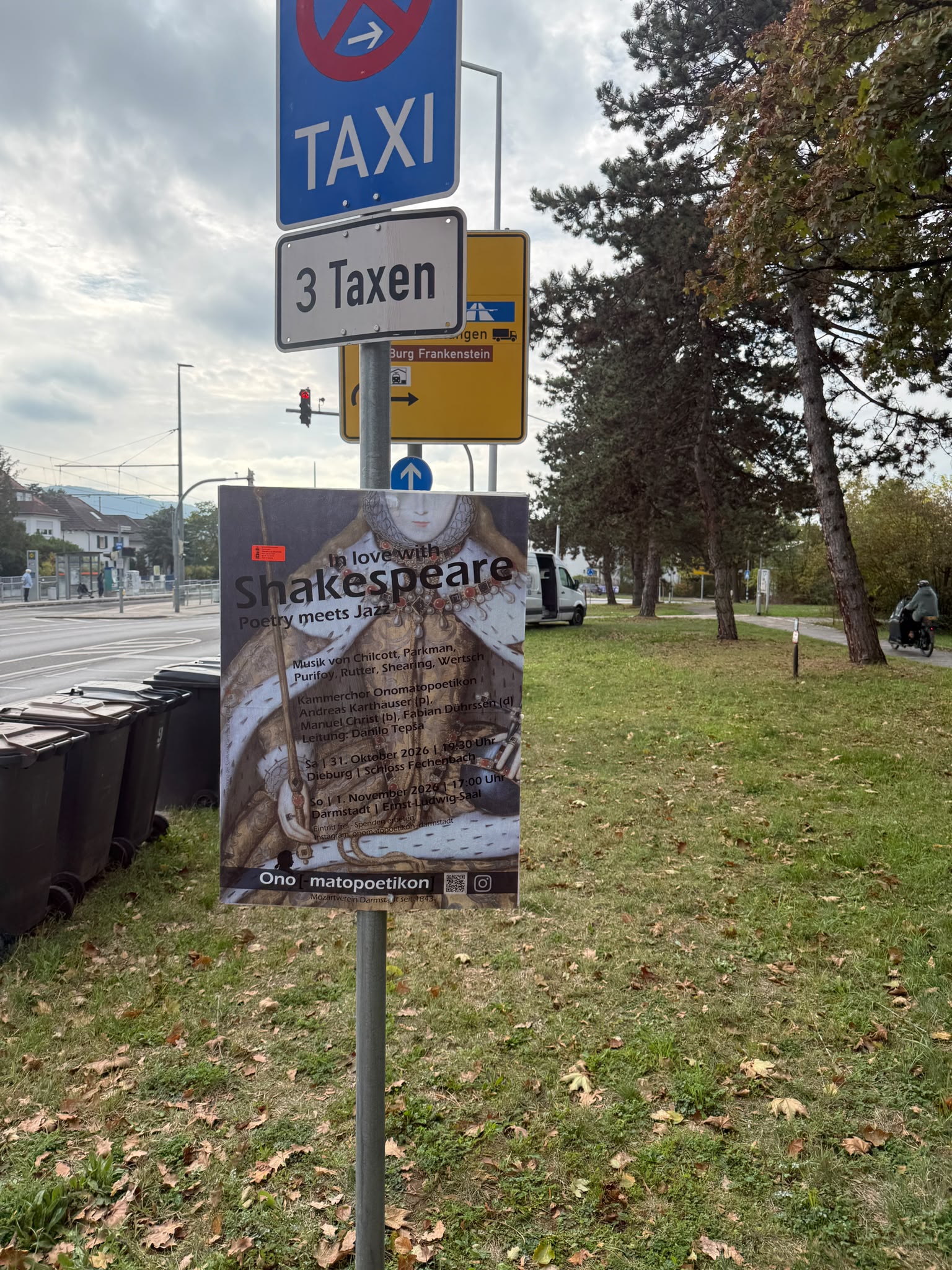 Mozartverein Darmstadt - DIN A0 Plakatwerbung - Plakat 2