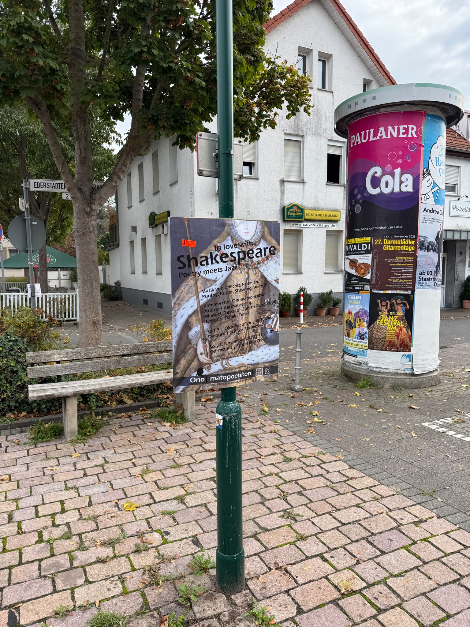 Mozartverein Darmstadt - DIN A0 Plakatwerbung - Plakat 4