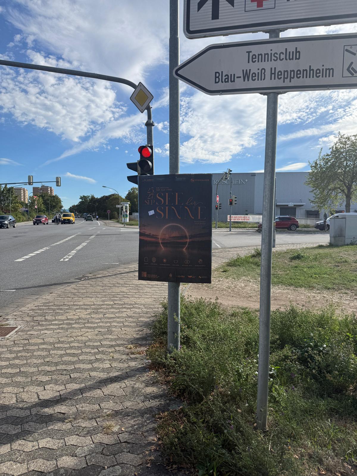 See der Sinne - Hemsbach - DIN A0 Plakatwerbung - Plakat 3