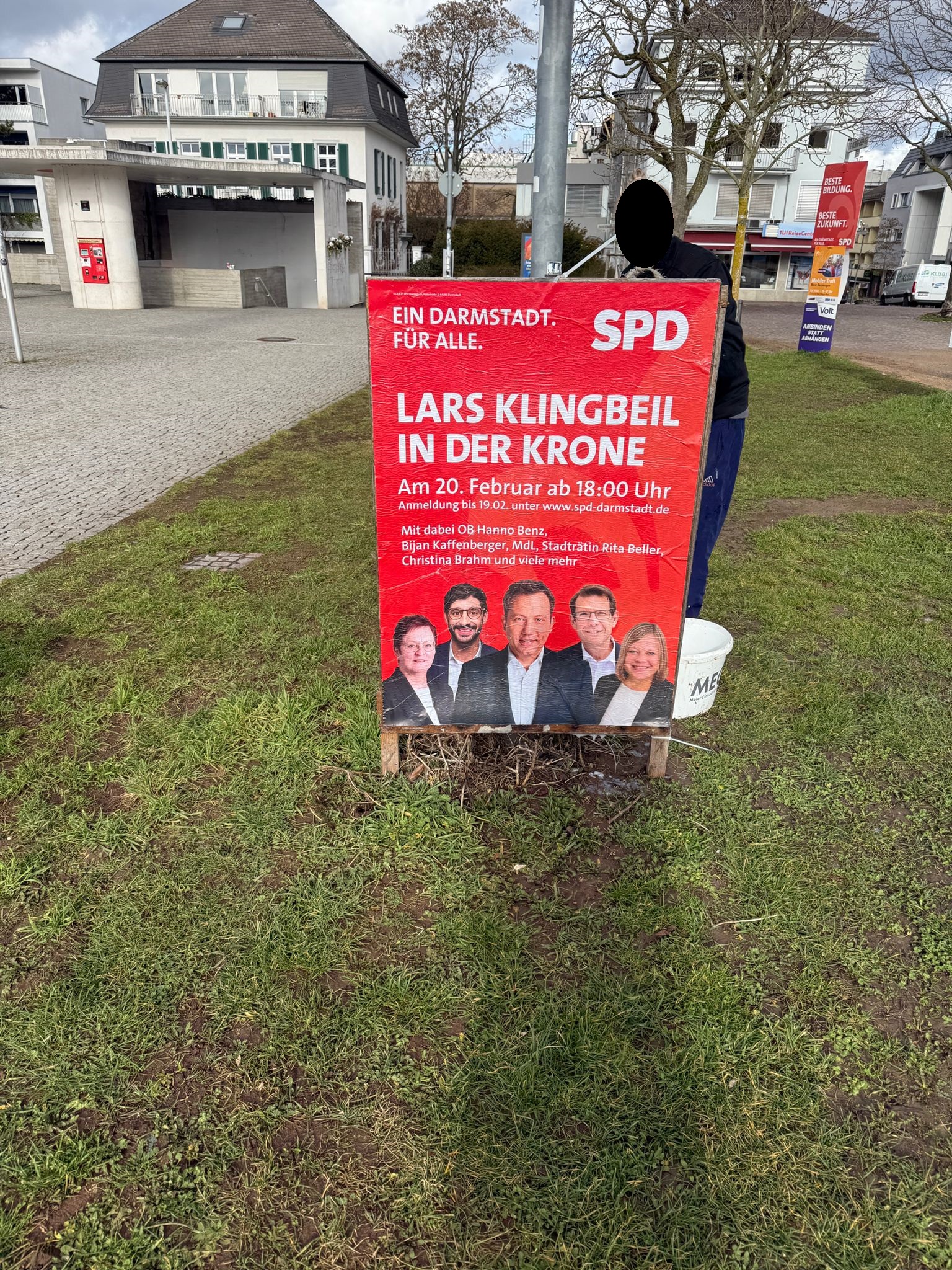SPD Darmstadt - Plakatwerbung - DIN A0 Plakat 6