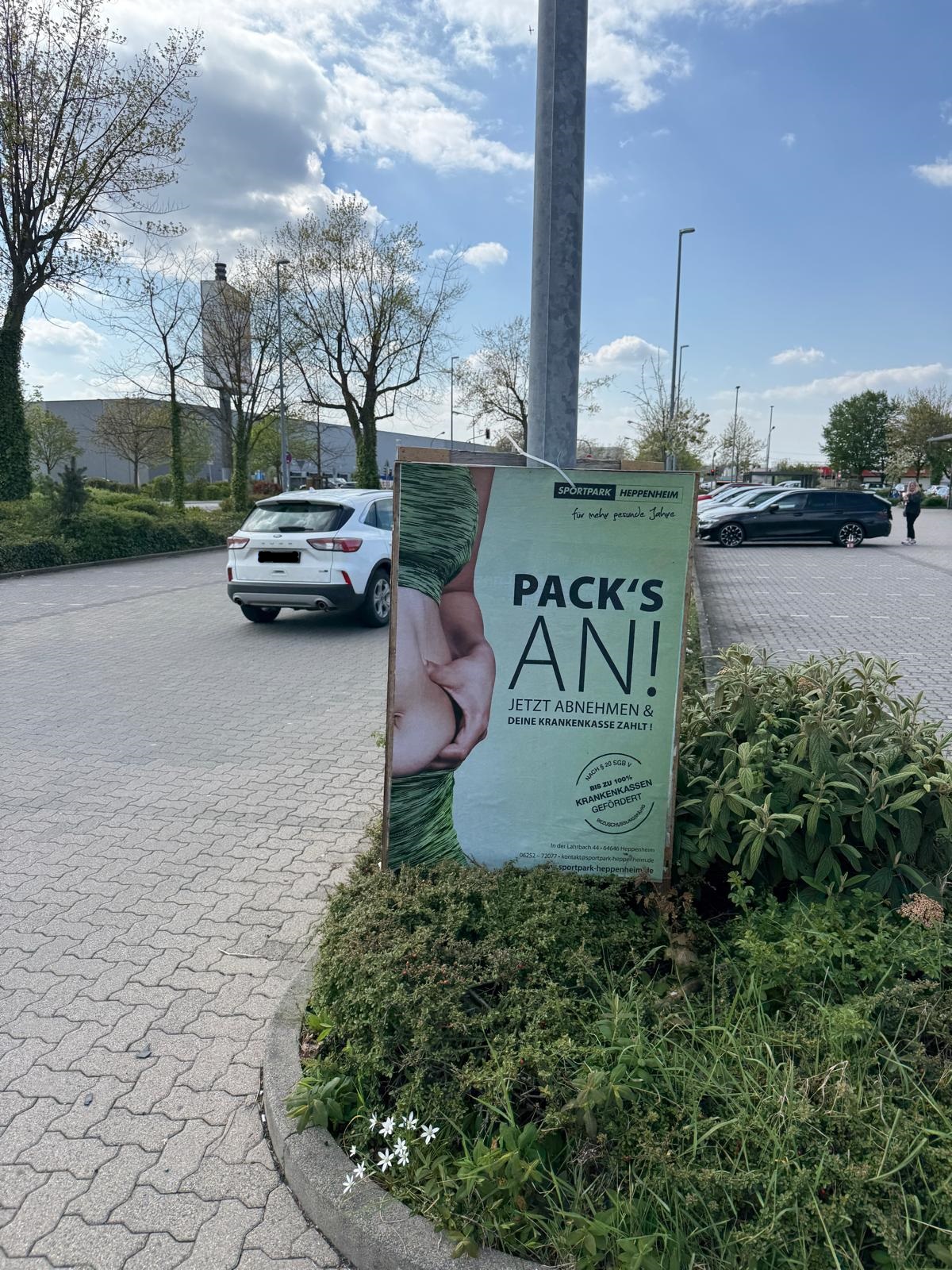 Sportpark Heppenheim - DIN A0 Plakatwerbung - Plakat 2