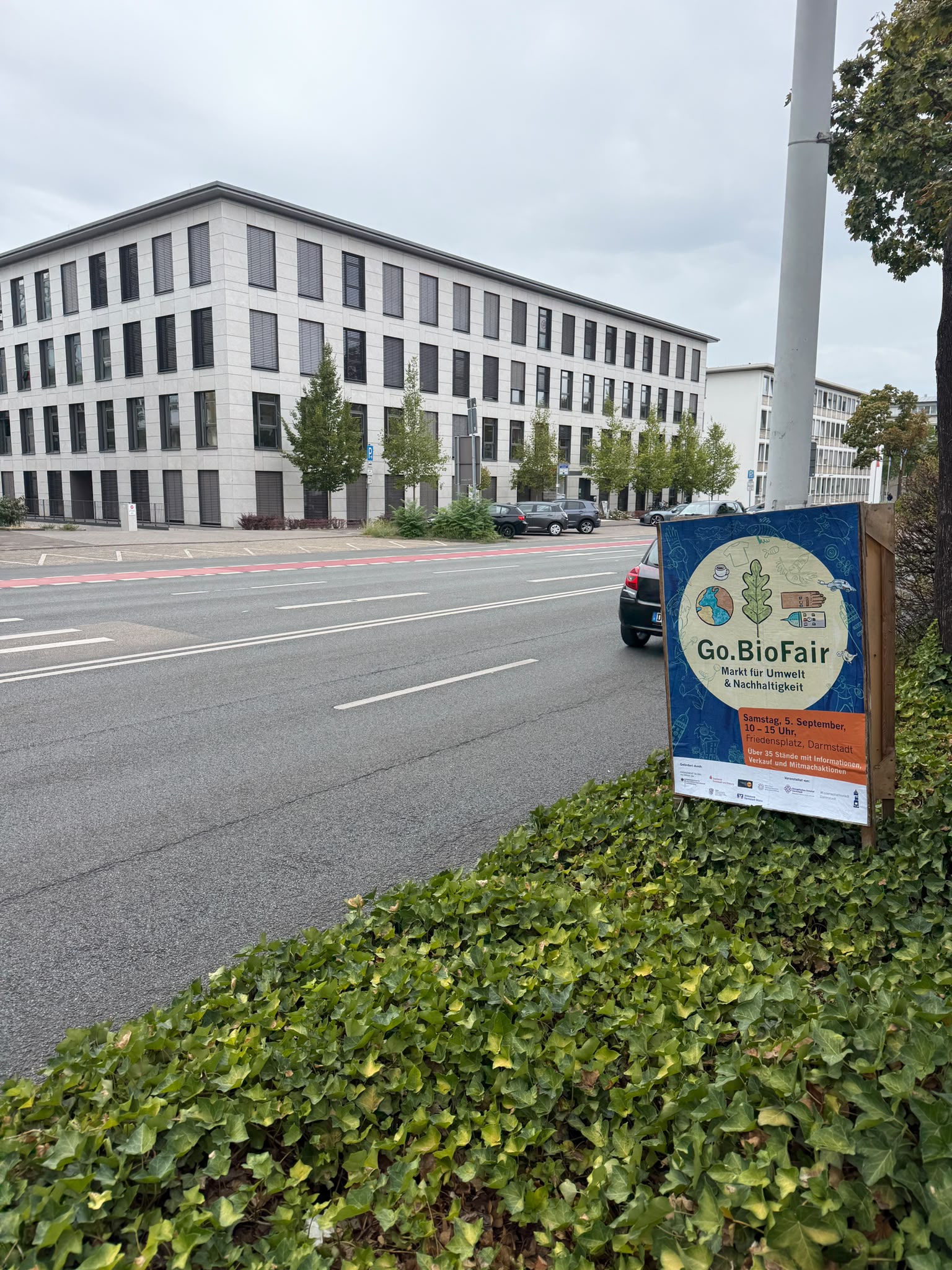 Stadt Darmstadt - Go.BioFair - DIN A0 Plakatwerbung - Plakat 1