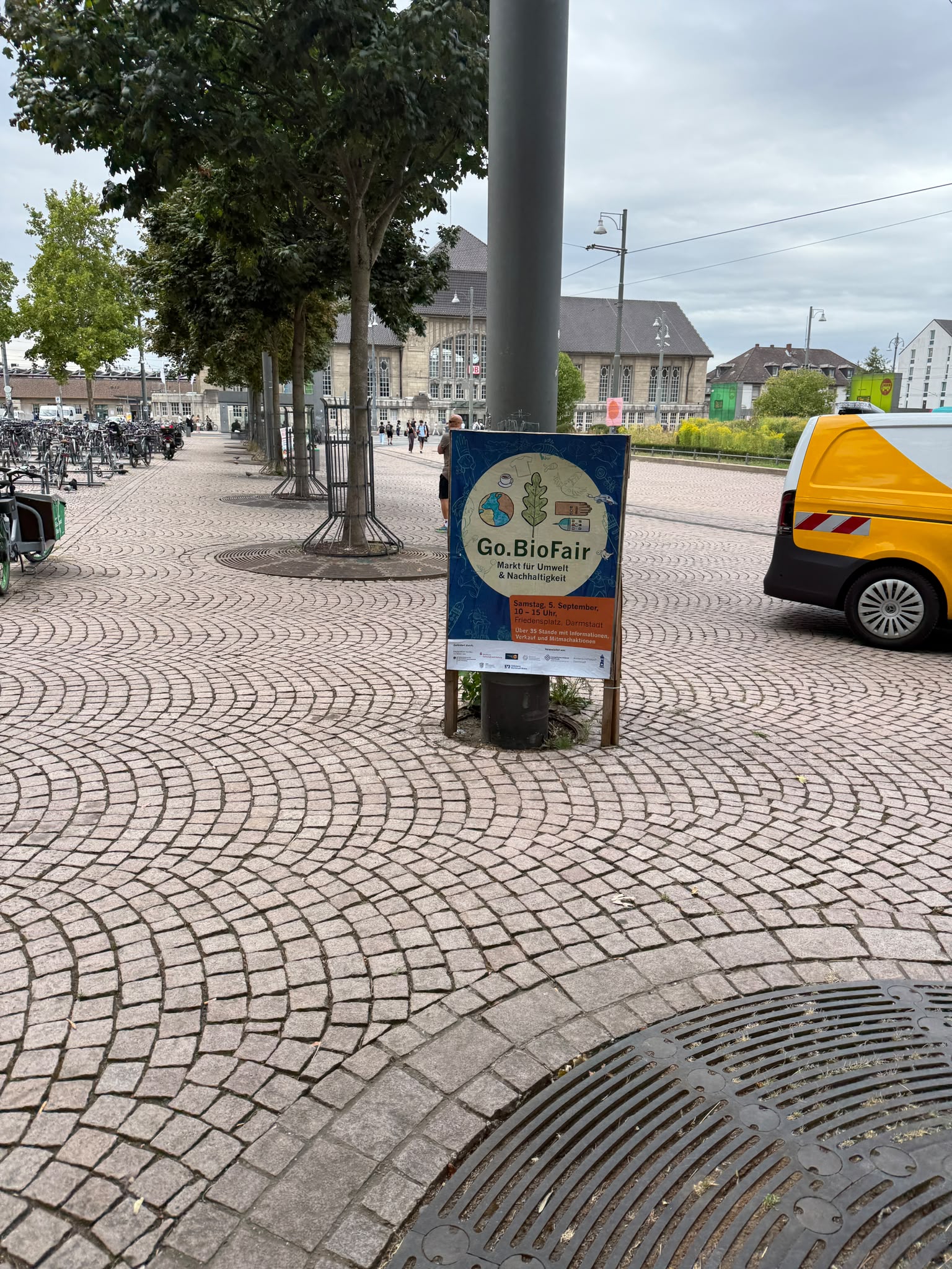 Stadt Darmstadt - Go.BioFair - DIN A0 Plakatwerbung - Plakat 2