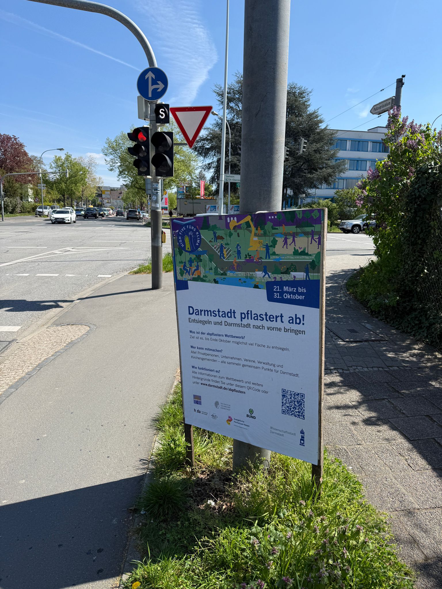 Stadt Darmstadt - Umwelt - DIN A0 Plakat 1