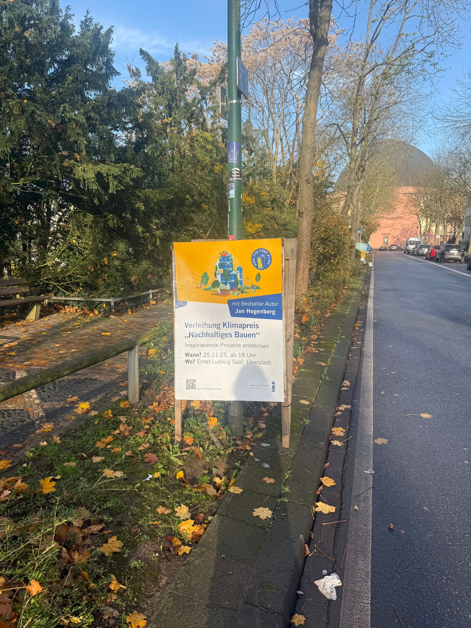 Stadt Darmstadt - Klimapreis - DIN A0 Plakat