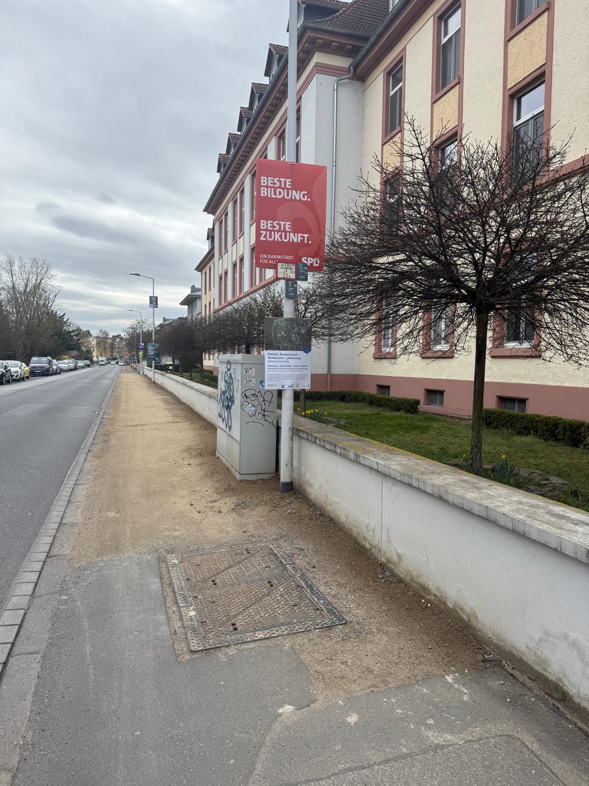 Stadt Darmstadt - Sozialer Zusammenhalt - DIN A1 Plakatwerbung - Plakat 2