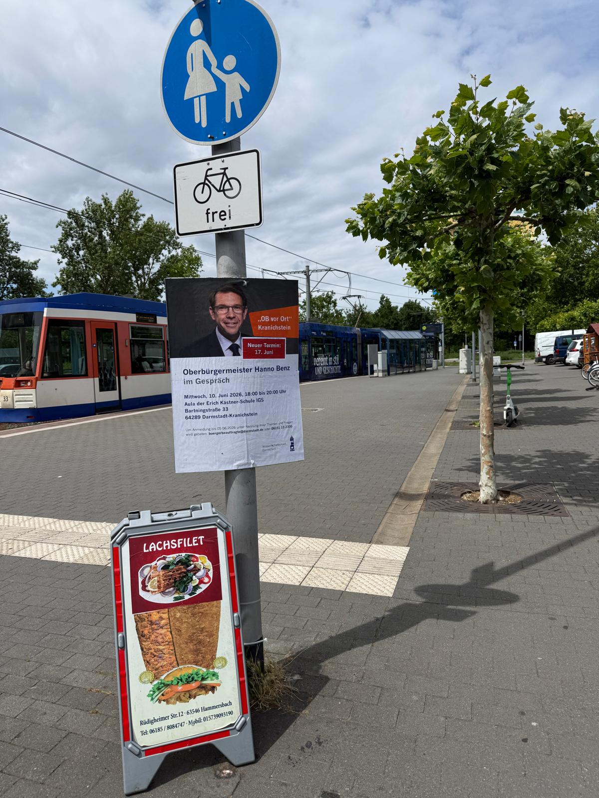 Stadt Darmstadt - DIN A1 Plakatwerbung - Plakat 1