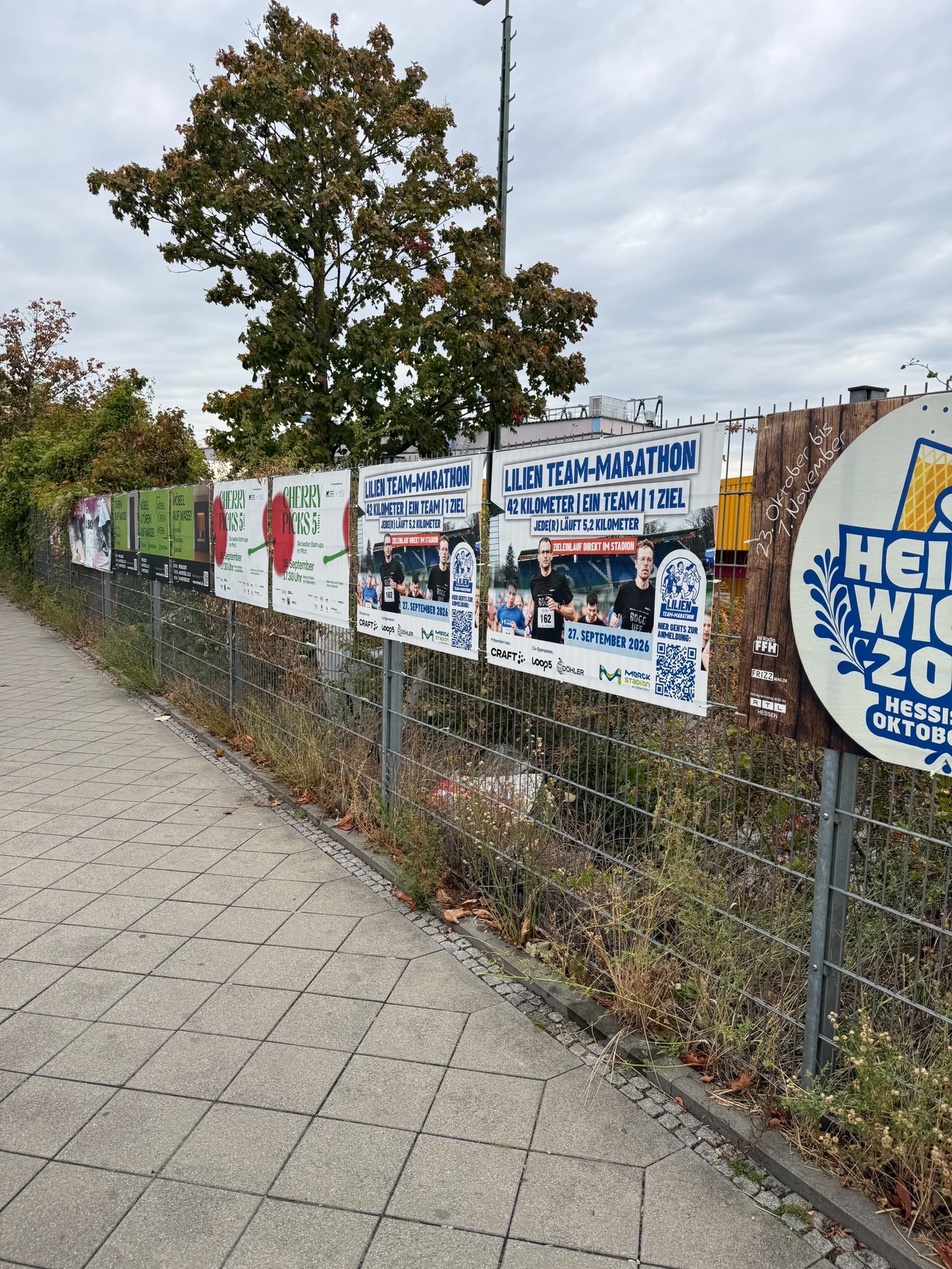 SV Darmstadt 98 Veranstaltungen - DIN A0 Plakatwerbung - Plakat 3