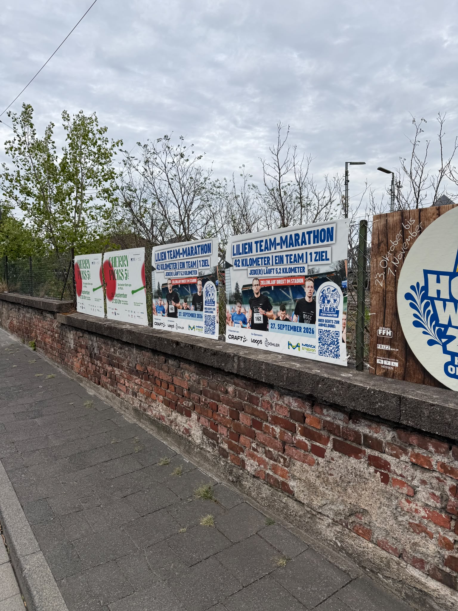 SV Darmstadt 98 Veranstaltungen - DIN A0 Plakatwerbung - Plakat 5