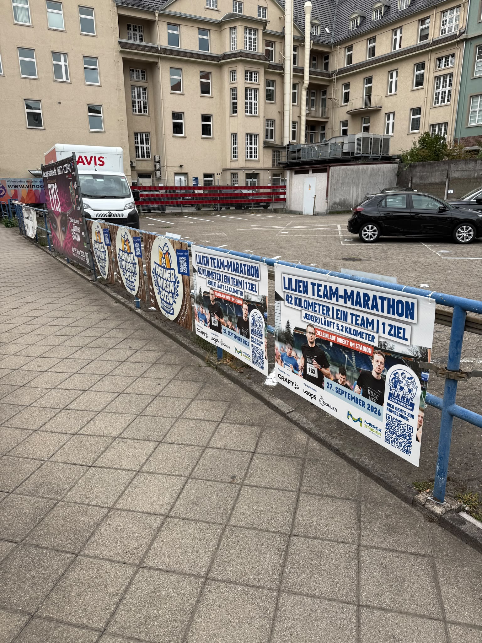 SV Darmstadt 98 Veranstaltungen - DIN A0 Plakatwerbung - Plakat 6