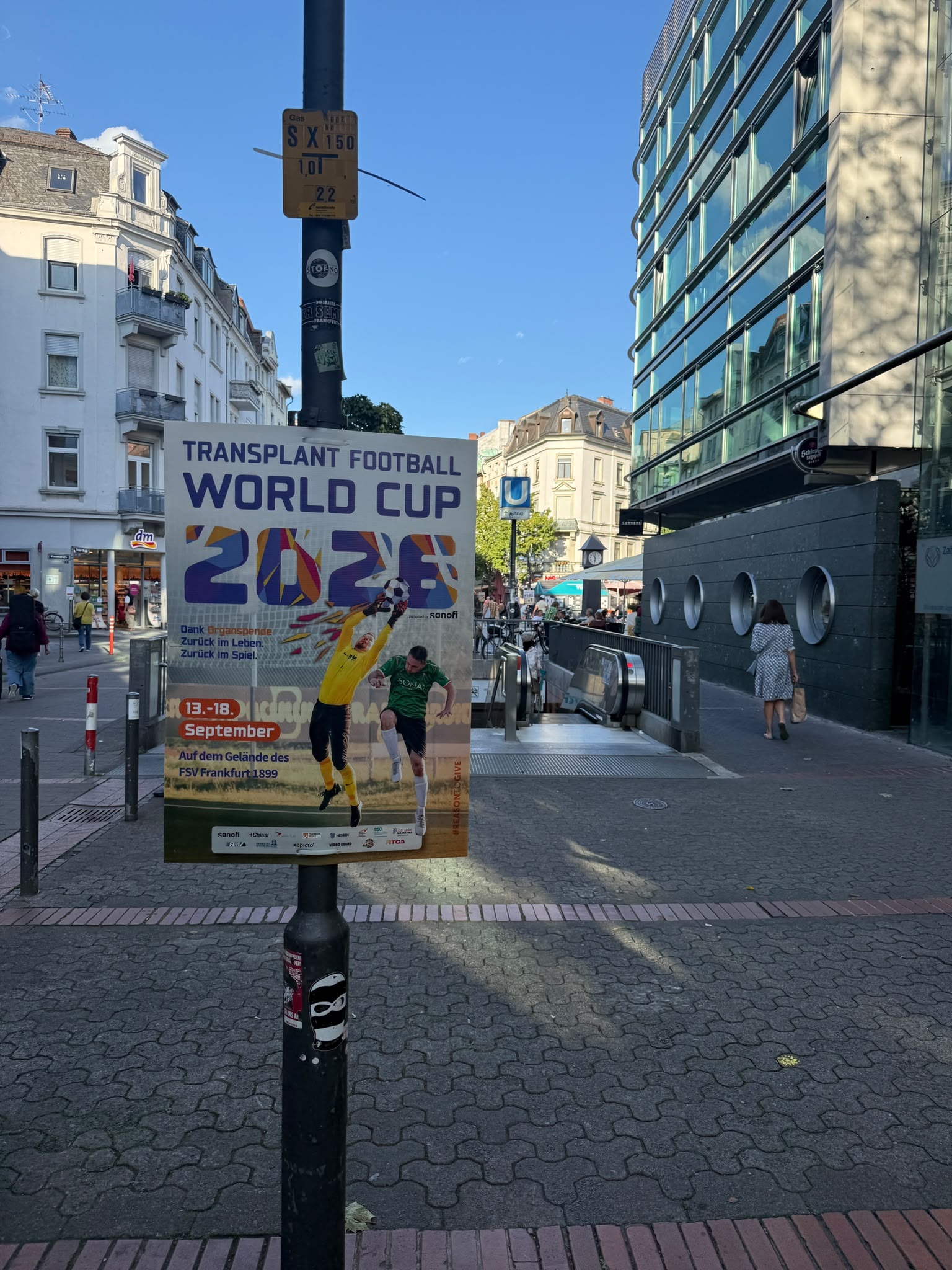 Transplant Football World Cup - DIN A1 Plakatwerbung - Easyplate 2