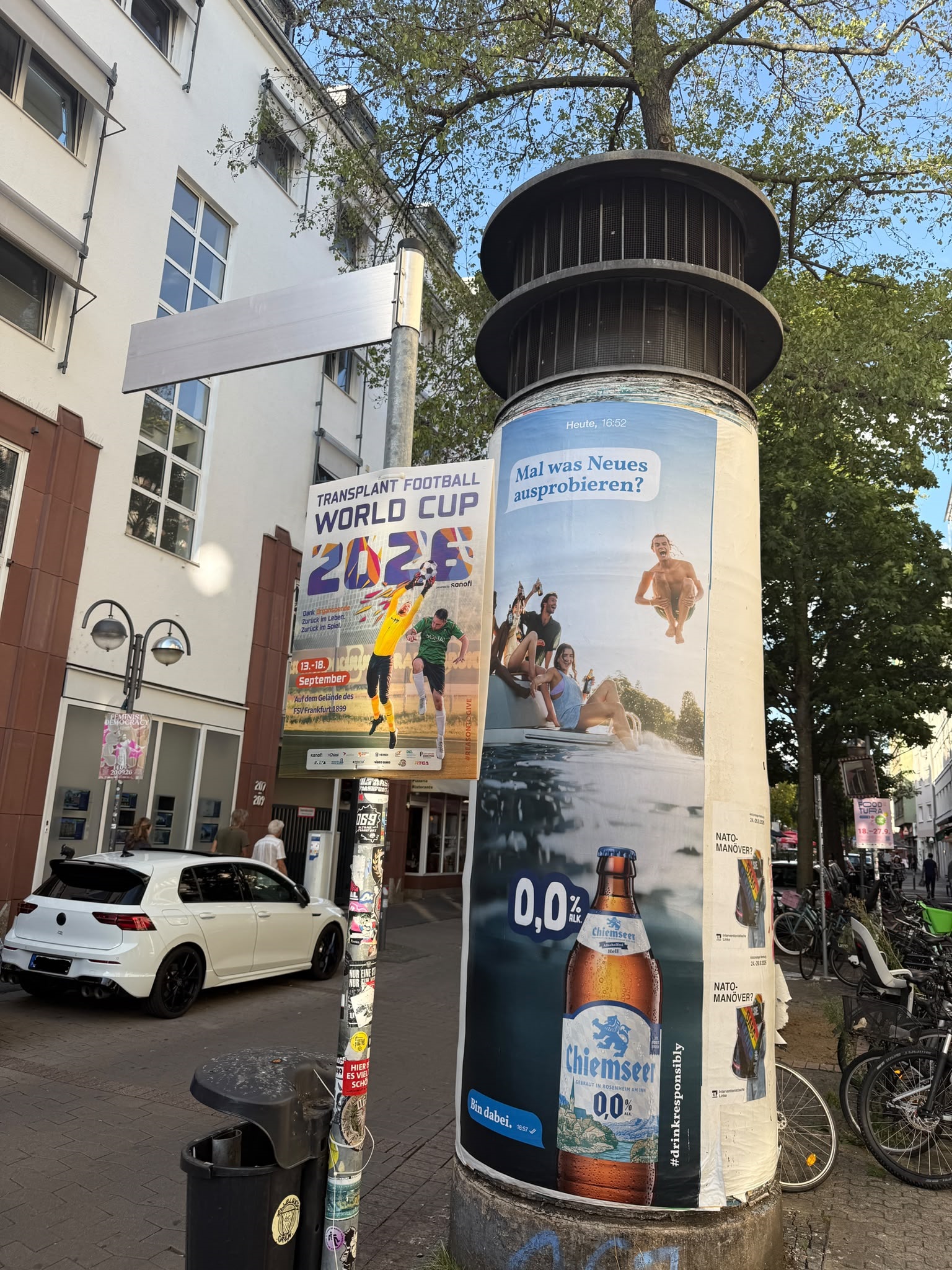 Transplant Football World Cup - DIN A1 Plakatwerbung - Easyplate 5