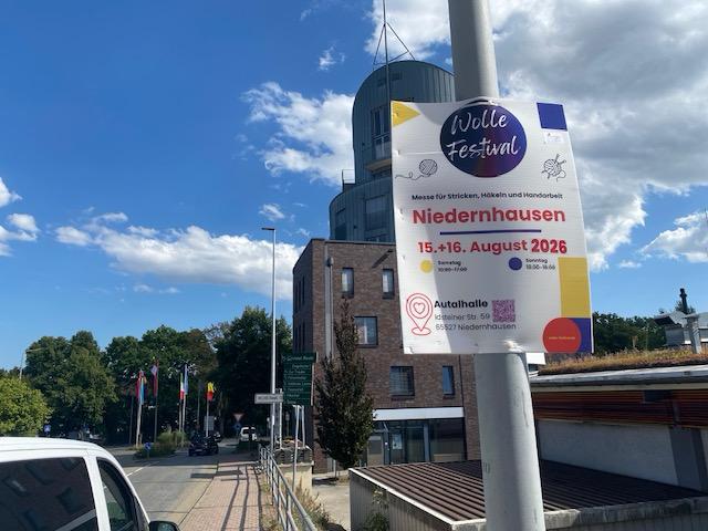 Wolle Festival - DIN A1 Plakatwerbung - Plakat 1