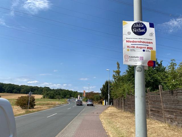 Wolle Festival - DIN A1 Plakatwerbung - Plakat 3