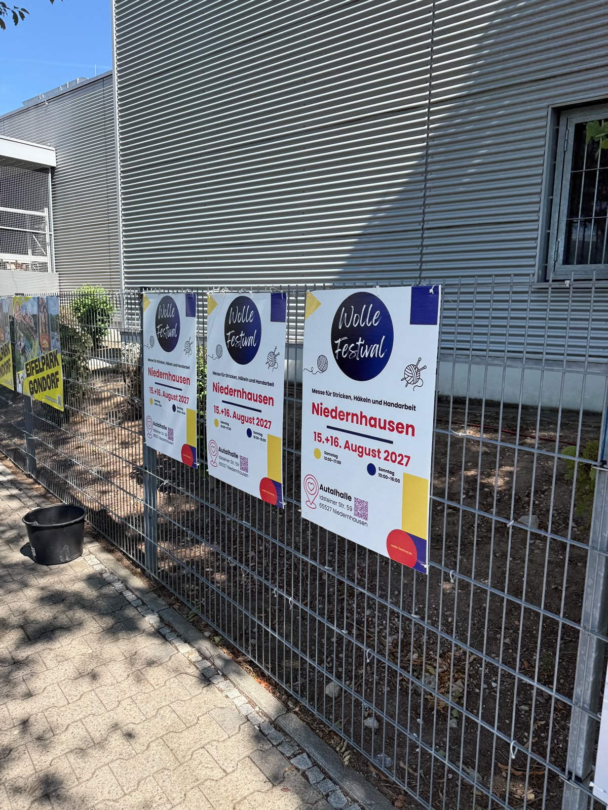 Wolle Festival - DIN A1 Plakatwerbung - Plakat 4